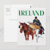 Ierland ansichtkaart briefkaart (Voorkant / Achterkant)