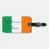 Ierland Bagagelabel (Achterkant horizontaal)