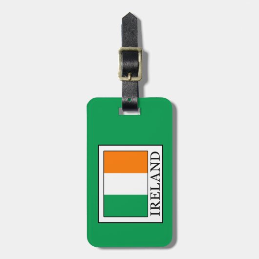 Ierland Bagagelabel (Voorkant verticaal)