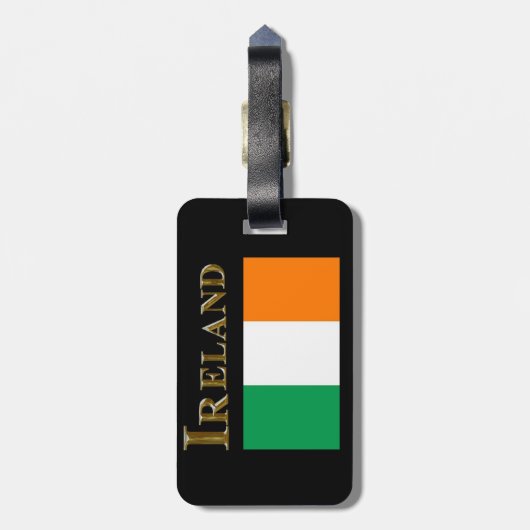 IERLAND BAGAGELABEL (Achterkant verticaal)