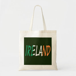Ierland bedekt met Ierse vlag btcnt Tote Bag