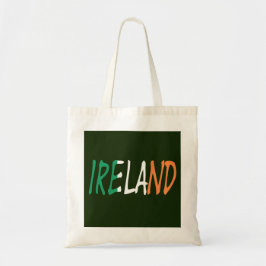 Ierland bedekt met Ierse vlag btcnt Tote Bag
