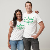 Ierland belt en ik moet naar Ierland en naar Funny T-shirt (Unisex)
