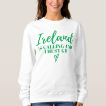 Ierland belt en ik moet naar Ierland en naar Funny