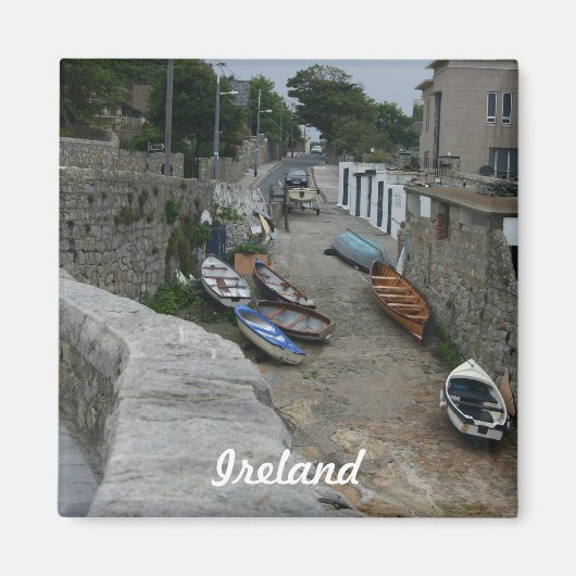 Ierland Bootsteegmagneet Magneet (Voorkant)