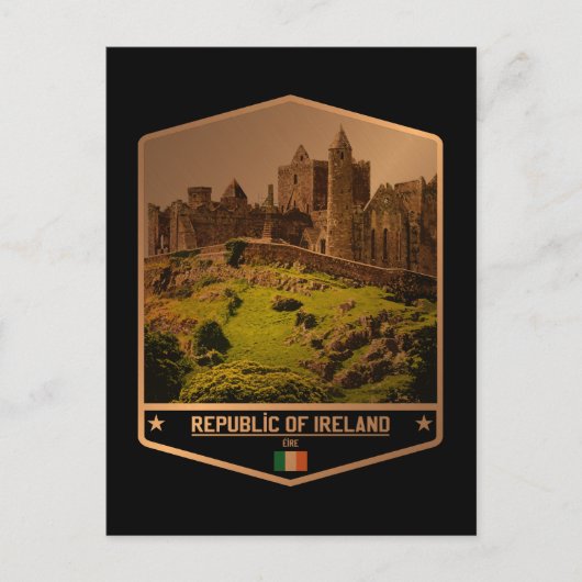 Ierland Briefkaart (Voorkant)