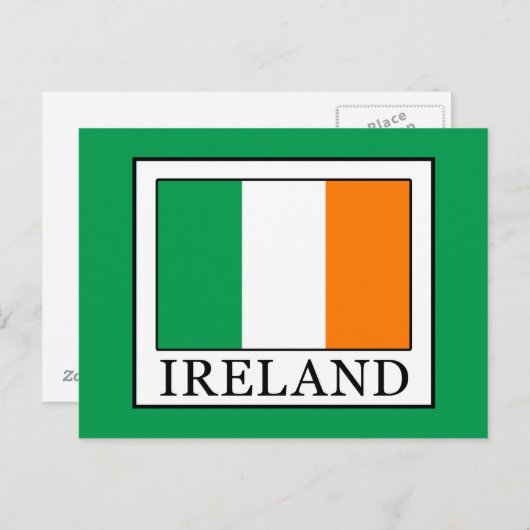Ierland Briefkaart (Voorkant / Achterkant)