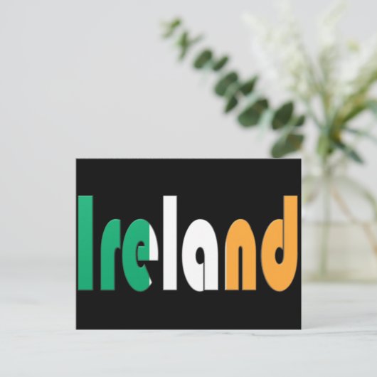 Ierland Briefkaart (Staand voorkant)
