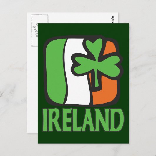 Ierland Briefkaart (Voorkant / Achterkant)