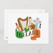Ierland Briefkaart (Voorkant / Achterkant)