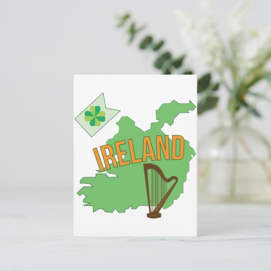 Ierland Briefkaart (Staand voorkant)