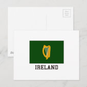 Ierland Briefkaart (Voorkant / Achterkant)