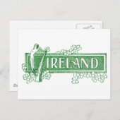 Ierland Briefkaart (Voorkant / Achterkant)