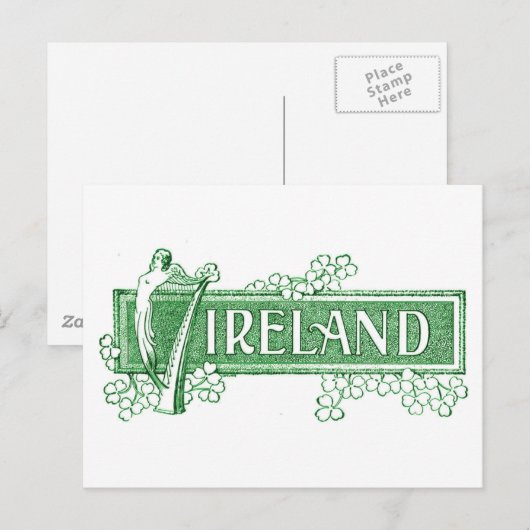 Ierland Briefkaart (Voorkant / Achterkant)