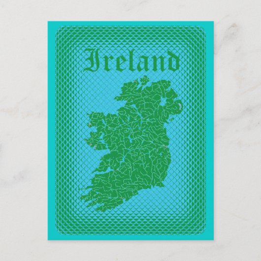 Ierland Briefkaart (Voorkant)