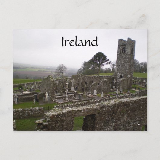 Ierland Briefkaart (Voorkant)