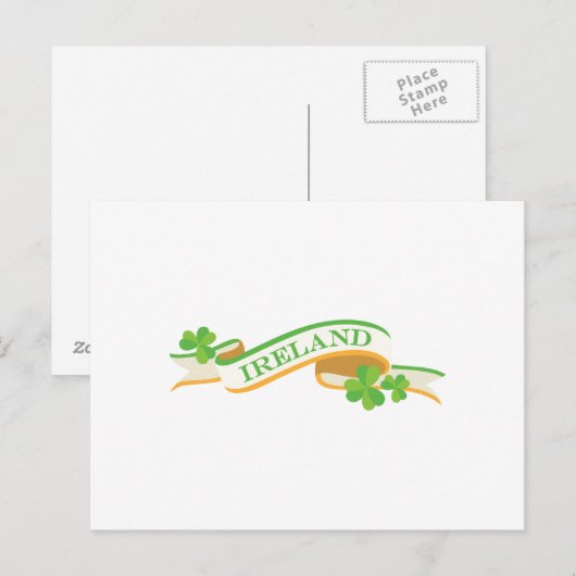 Ierland Briefkaart (Voorkant / Achterkant)