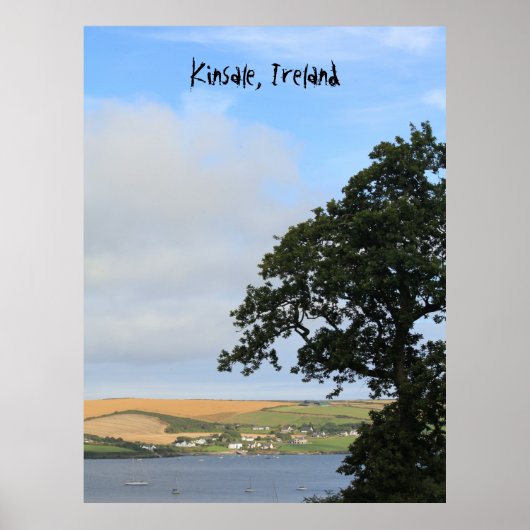 Ierland briefkaart poster (Voorkant)