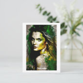 Ierland Briefkaart - Wereld aan vrouwen - Collecti (Staand voorkant)