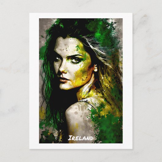 Ierland Briefkaart - Wereld aan vrouwen - Collecti (Voorkant)