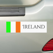 Ierland bumper sticker (Op auto)