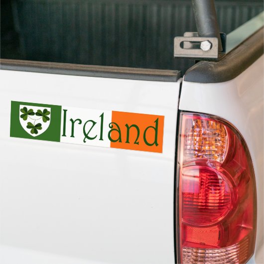 Ierland Bumpersticker (Op Truck)