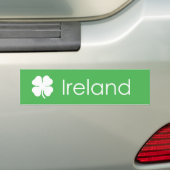 Ierland Bumpersticker (Op auto)