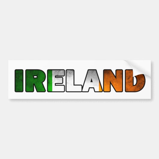 Ierland Bumpersticker (Voorkant)
