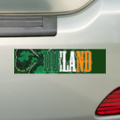 Ierland Bumpersticker (Op auto)