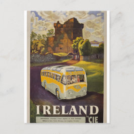 Ierland busreizen met CIE  Irish travel Feestdagenkaart