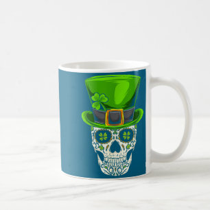 Ierland Cadeau Klaver Mexicaanse Ierse Schedel Sin Koffiemok