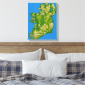 Ierland Canvas Afdruk (Insitu (Slaapkamer))