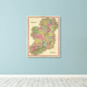 Ierland Canvas Afdruk (Insitu (Houten vloer))