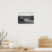 Ierland, Cappoquin, West Waterford, antiek gedrukt Poster (Keuken)