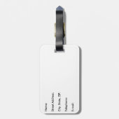 Ierland Castle Travel Bagagelabel (Achterkant verticaal)