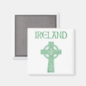 Ierland Celtic Cross Magnet (Voorkant / Achterkant)