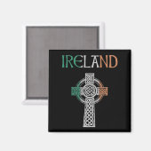 Ierland Celtic Cross Magnet (Voorkant / Achterkant)