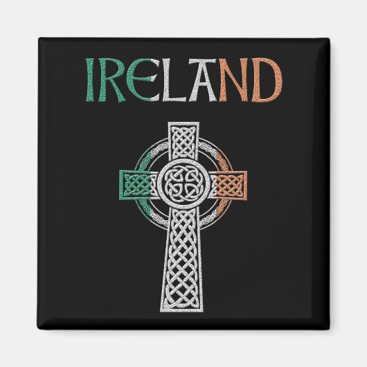 Ierland Celtic Cross Magnet (Voorkant)
