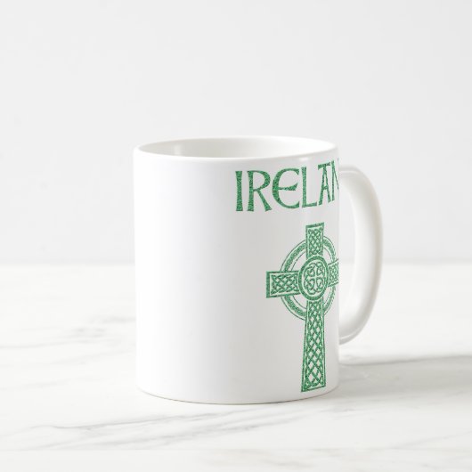 Ierland Celtic Cross Mok (Voorkant rechts)