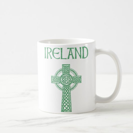 Ierland Celtic Cross Mok (Rechts)