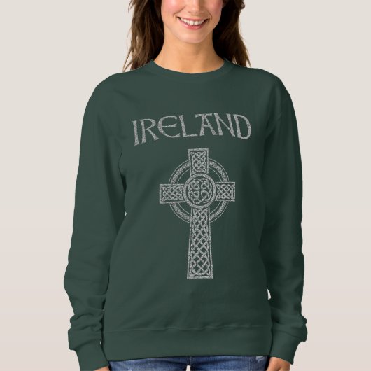 Ierland Celtic Cross Trui (Voorkant)