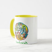 Ierland Celtic Design Mok (Voorkant links)