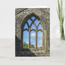 Ierland | Claregalway Franciscan Friary Venster Kaart