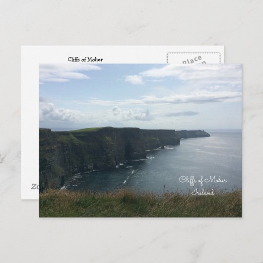 Ierland Cliffs of Moher Briefkaart (Voorkant / Achterkant)