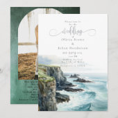 Ierland Cliffs of Moher Wedding Kaart (Voorkant / Achterkant)