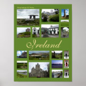 Ierland Collage (Portrait) Poster (Voorkant)