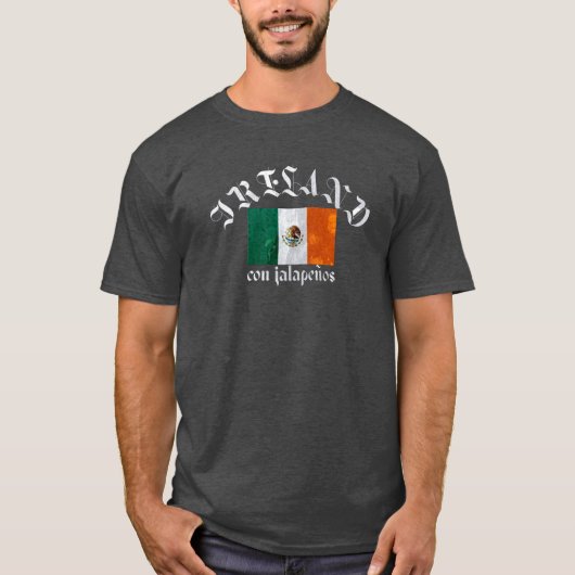 IERLAND con jalapenos,  T-shirt (Voorkant)