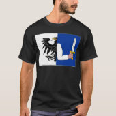 Ierland Connacht Flag T-shirt (Voorkant)