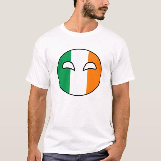Ierland Country Ball T-shirt (Voorkant)