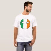Ierland Country Ball T-shirt (Voorkant volledig)